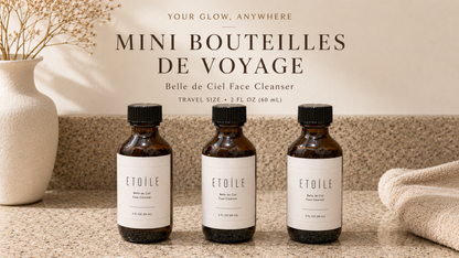 Belle de Ciel Mini Bouteilles de Voyage