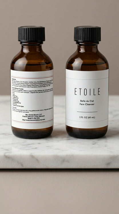 Belle de Ciel Mini Bouteilles de Voyage