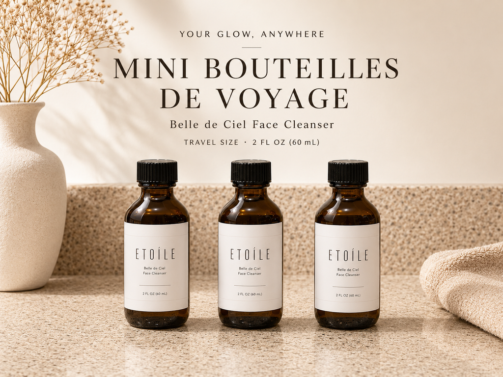 Belle de Ciel Mini Bouteilles de Voyage